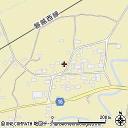 福島県喜多方市山都町小舟寺中久根通乙882周辺の地図