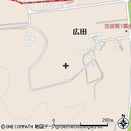 福島県二本松市吉倉広田31周辺の地図