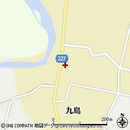 新潟県東蒲原郡阿賀町九島697周辺の地図