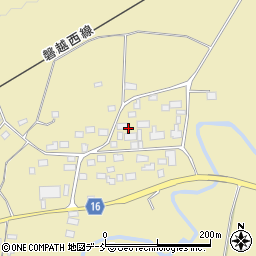 福島県喜多方市山都町小舟寺（中久根通乙）周辺の地図