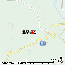 福島県喜多方市高郷町磐見（北早坂乙）周辺の地図