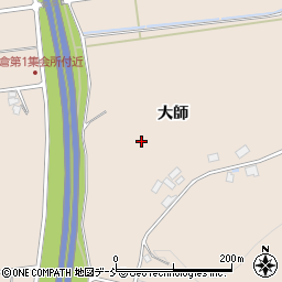 福島県二本松市吉倉（大師）周辺の地図