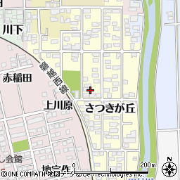 福島県喜多方市さつきが丘70-4周辺の地図