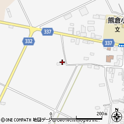 福島県喜多方市熊倉町熊倉（宮西端）周辺の地図