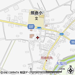 福島県喜多方市熊倉町熊倉壇ノ前周辺の地図
