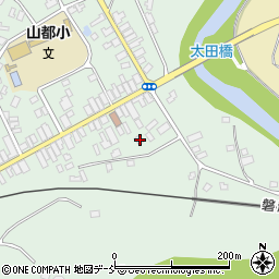 福島県喜多方市山都町古屋敷460周辺の地図