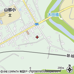 福島県喜多方市山都町古屋敷462周辺の地図