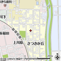 福島県喜多方市さつきが丘63周辺の地図