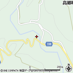 福島県喜多方市高郷町磐見壇ノ腰乙周辺の地図