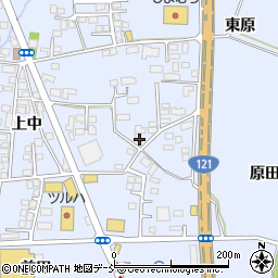 福島県喜多方市関柴町上高額東原1238周辺の地図
