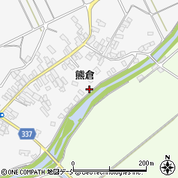 福島県喜多方市熊倉町熊倉高畑周辺の地図
