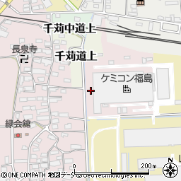福島県喜多方市下川原周辺の地図