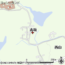 福島県南相馬市原町区石神赤坂周辺の地図