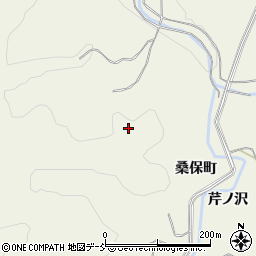福島県川俣町（伊達郡）小綱木（井戸ノ入）周辺の地図