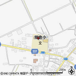 喜多方市立熊倉小学校周辺の地図