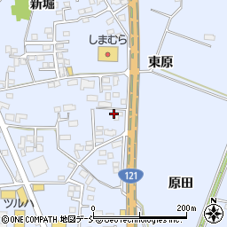 シャトレーゼ　喜多方店周辺の地図