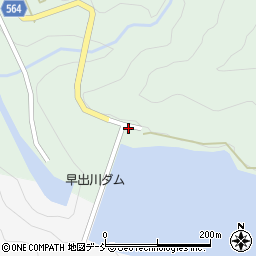 新潟県新潟地域振興局　新津地域整備部ダム管理課・早出分室周辺の地図