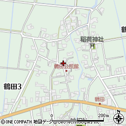 鶴田公民館周辺の地図