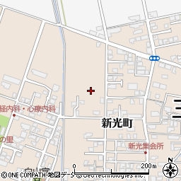 新潟県三条市新光町周辺の地図