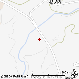 福島県川俣町（伊達郡）東福沢周辺の地図