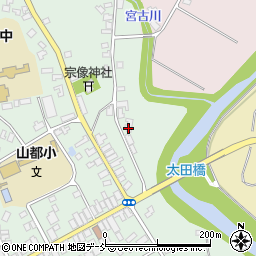 福島県喜多方市山都町小山周辺の地図