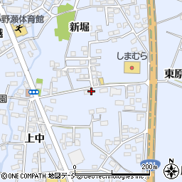 福島県喜多方市関柴町上高額東原1226-2周辺の地図