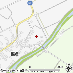 福島県喜多方市熊倉町熊倉大門周辺の地図