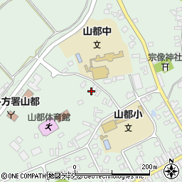 福島県喜多方市山都町（五十苅）周辺の地図