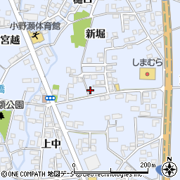 福島県喜多方市関柴町上高額東原1219-2周辺の地図