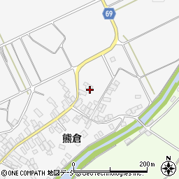 福島県喜多方市熊倉町熊倉柳内周辺の地図