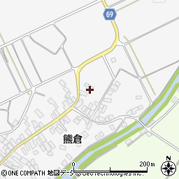 福島県喜多方市熊倉町熊倉（柳内）周辺の地図