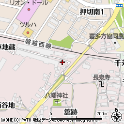 福島県喜多方市豊川町米室車地蔵周辺の地図