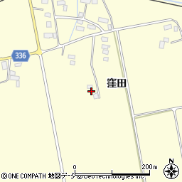 福島県喜多方市慶徳町松舞家谷地田周辺の地図