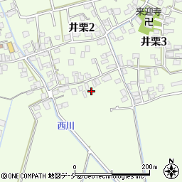 新潟県三条市井栗2丁目18周辺の地図