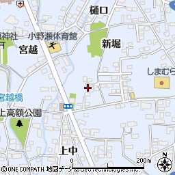 福島県喜多方市関柴町上高額新堀1210周辺の地図