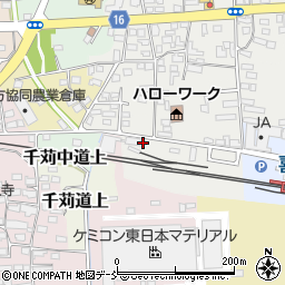 葵調剤薬局喜多方店周辺の地図