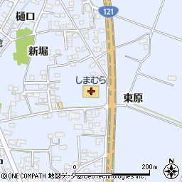 福島県喜多方市関柴町上高額東原1258周辺の地図