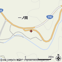 福島県伊達郡川俣町小綱木前田周辺の地図
