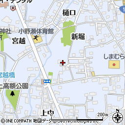 福島県喜多方市関柴町上高額新堀1211-3周辺の地図