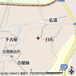 福島県二本松市吉倉広窪47-1周辺の地図