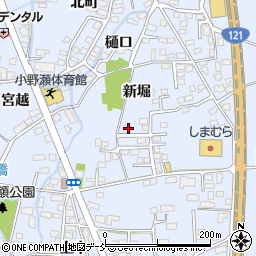 福島県喜多方市関柴町上高額新堀327周辺の地図
