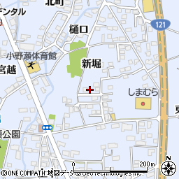 福島県喜多方市関柴町上高額新堀327-9周辺の地図