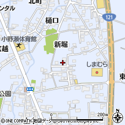 福島県喜多方市関柴町上高額新堀320-1周辺の地図