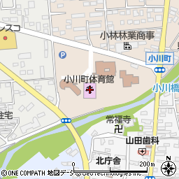 小川町体育館周辺の地図