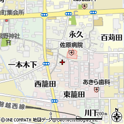 福島県喜多方市永久7683周辺の地図