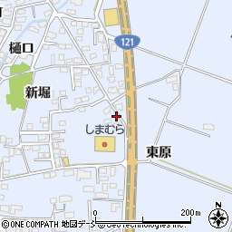福島県喜多方市関柴町上高額新堀270-1周辺の地図