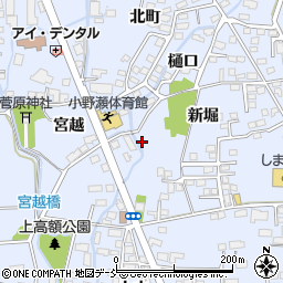 福島県喜多方市関柴町上高額新堀333-11周辺の地図