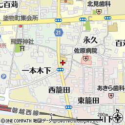 東條五郎商店周辺の地図