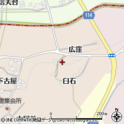 福島県二本松市吉倉広窪1周辺の地図