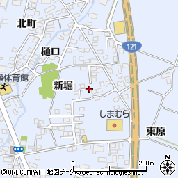 福島県喜多方市関柴町上高額新堀290-7周辺の地図
